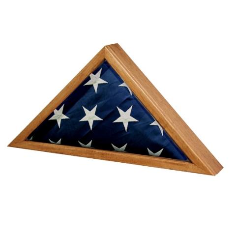 Standard Flag Case - Oak