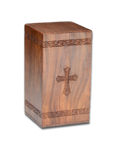 Rosewood Tower Cross Urn