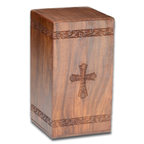 Rosewood Tower Cross Urn